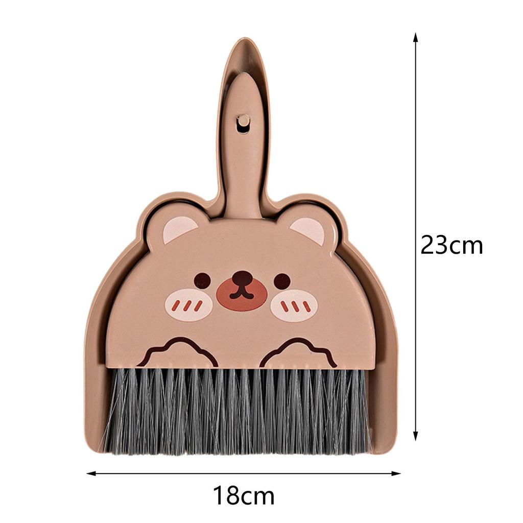 Besen Kehrschaufel Bürste Langlebiges Ineinander steckbares Einrastdesign Kehrschaufel und Handfeger für Wohnzimmer Büro Auto Kleine Räume Reise