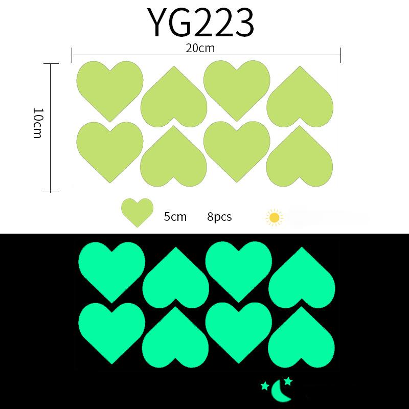 

Светящиеся в темноте звезды светящиеся наклейки на стену гостиная спальня переключатель украшения детская комната общежитие DIY креативные светящиеся в темноте наклейки