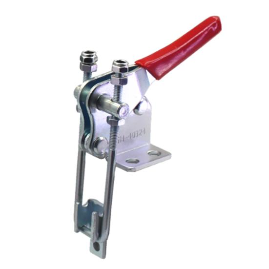 90 Degree Mechanical Iron Quick Holding Latch Type Pull Toggle Locking Clamp