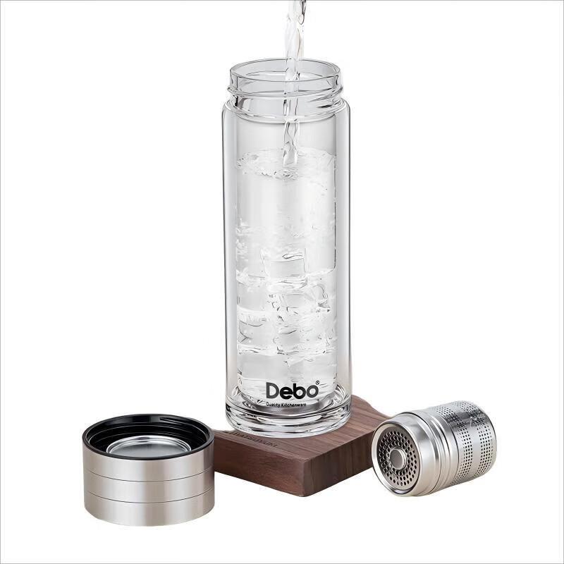 Debo Bergmans Magnetic Double-Layer Glass Cup