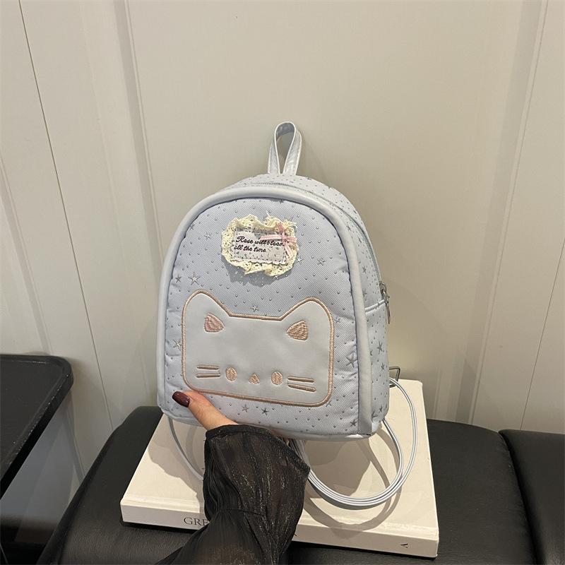 Schoolbag Cute Girl Cartoon Backpack Bag Women 1011 New Fashion High Sense Small Backpack Casual Student Bag