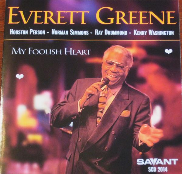 

CD EVERETT GREENE - My Foolish Heart SCD2014 Savant 2000 US Jazz Used