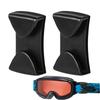 2Pcs Ski Goggles Clips Anti-Drop Quick Release Goggle Grip Side Rails Belt Buckles Multiuse Ski Helmet Clip Mask Holder