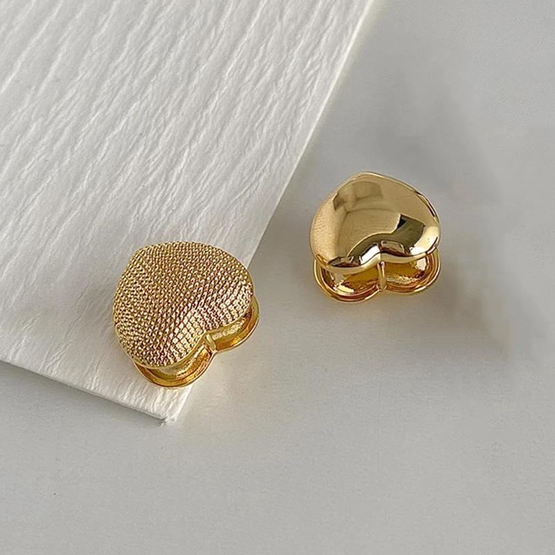 Luxury Top Quality Smooth Star Zircon Hoop Earrings for Women Girls Metal Chunky Sun Rhinestone Ear Buckle Punk Y2K Jewelry