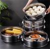 Thick Stainless Steel steamer Extra Large big Food bun buns steamer with pot Bread drawer fish rice dumpling cooker tray steamed