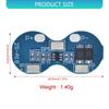 1/2Pcs 2S 7.4V 18650 Battery Protective Board 4A with Over Charging Discharge Current Protective Circuit Board