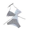 Two-Tone Splicing Sexy Bikini - Pure Desire Hot Girl Beach Swimsuit