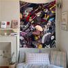 Classic Anime Soul Eater Colorful Tapestry Wall Hanging Bohemian Wall Tapestries Mandala Wall Hanging Sheets