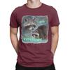 I Am Trying My Best Raccoon Word T Shirt Men's 100% Cotton Vintage T-Shirts Crew Neck Tees Short Sleeve Tops Classic