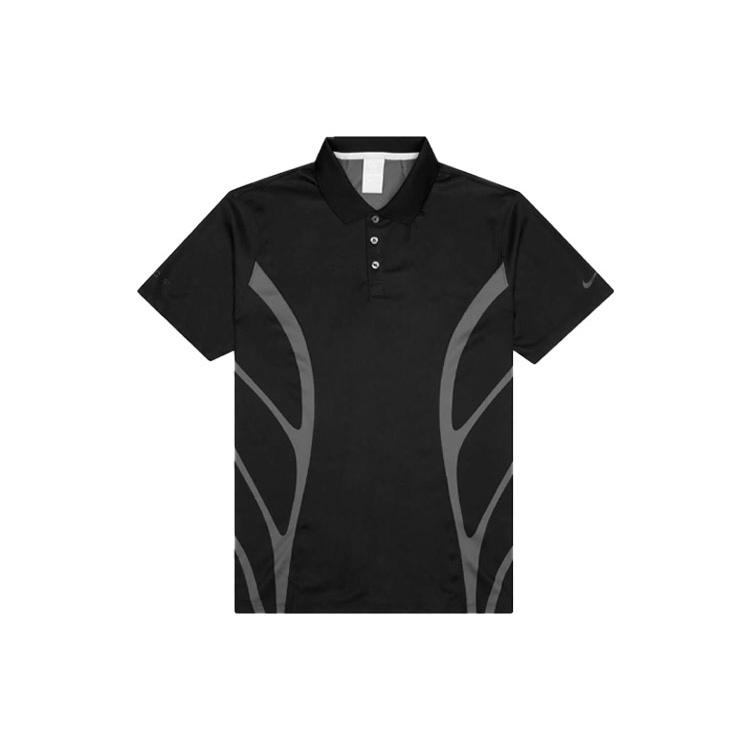 Nike x NOCTA Drake Golf Sports Short Sleeve Polo Shirt Asia Sizing Black Men s DJ5579-010 S