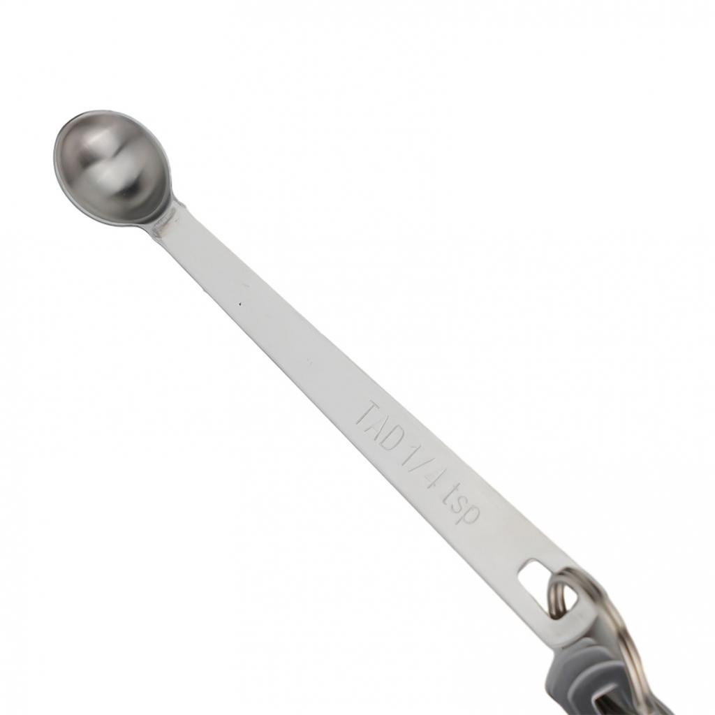 Kjøkken Måleskjeer Verktøy 10,5cm 5 stk Sett Måling i Rustfritt Stål