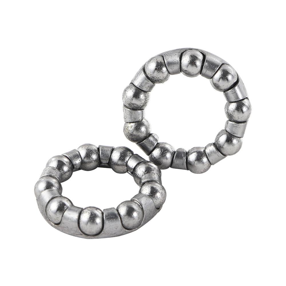 

Axle Bicycle Crank 9 Balls Bike Bearing Retainer Bike Ball Bearing Bicycle Steel Ball Mountain Bike серебряный