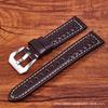 The First Layer Of Needle Pattern Leather Strap Is Suitable For Pena L Sea 18Mm 26Mm Perforated And Breathable Retro Strap.