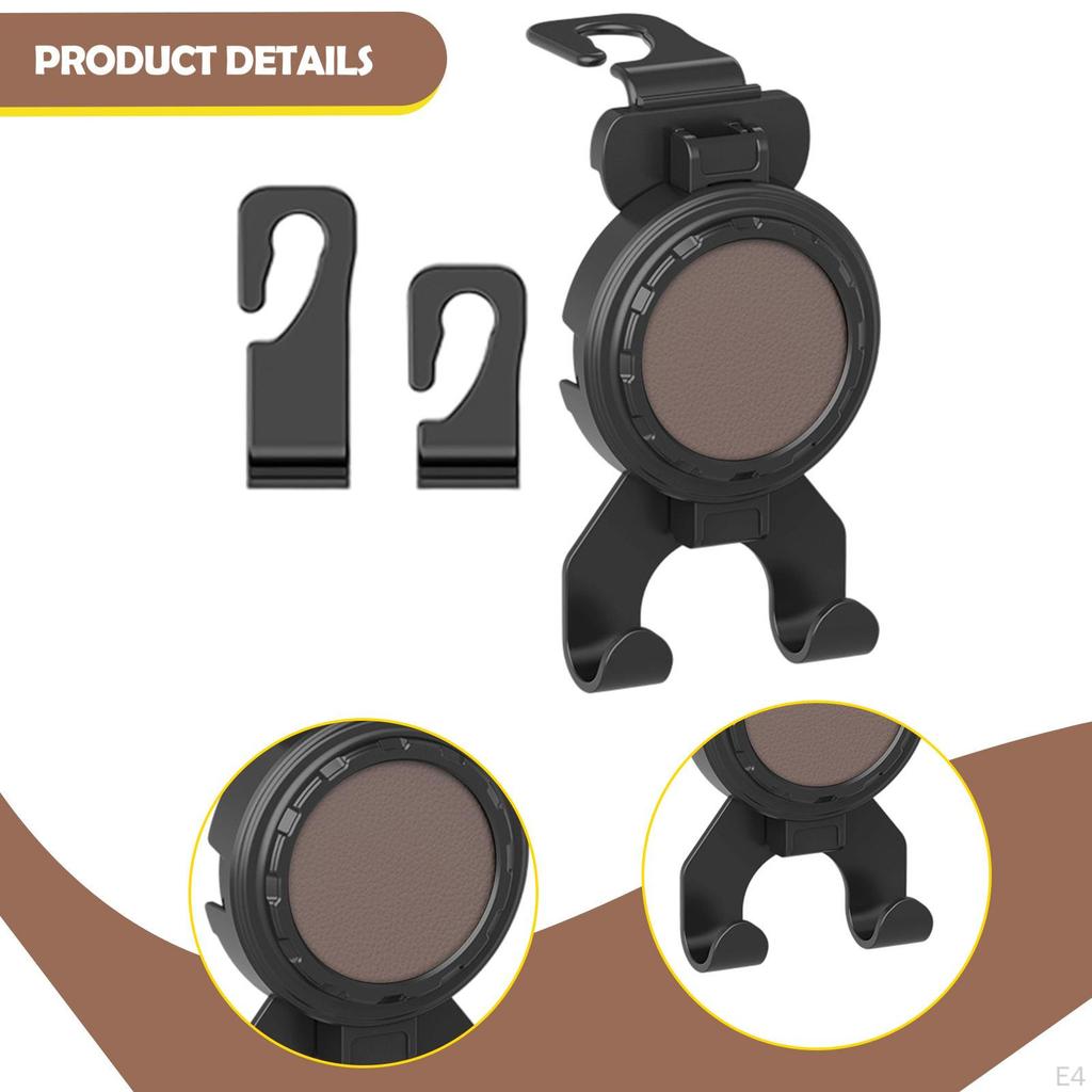 Car Cup Holder Back Seat Hanger Easy Installation Handbag Bottle Storage Organizer for