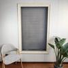 Simple Pleated Window Shades Self-Adhesive Non-Woven Semi-Shading Blinds Curtains Living Room Bedroom Bathroom Home Decorations