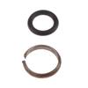 Pousbo 1/2" Retaining Ring Clip With O-Ring For Impact Wrench Socket Retainer Rings Socket Retaining Drive Friction Rings Part