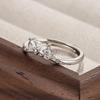 Engagement Princess Bow Ring Adjustable for Women - Sweet, Fashionable, and Romantic Design