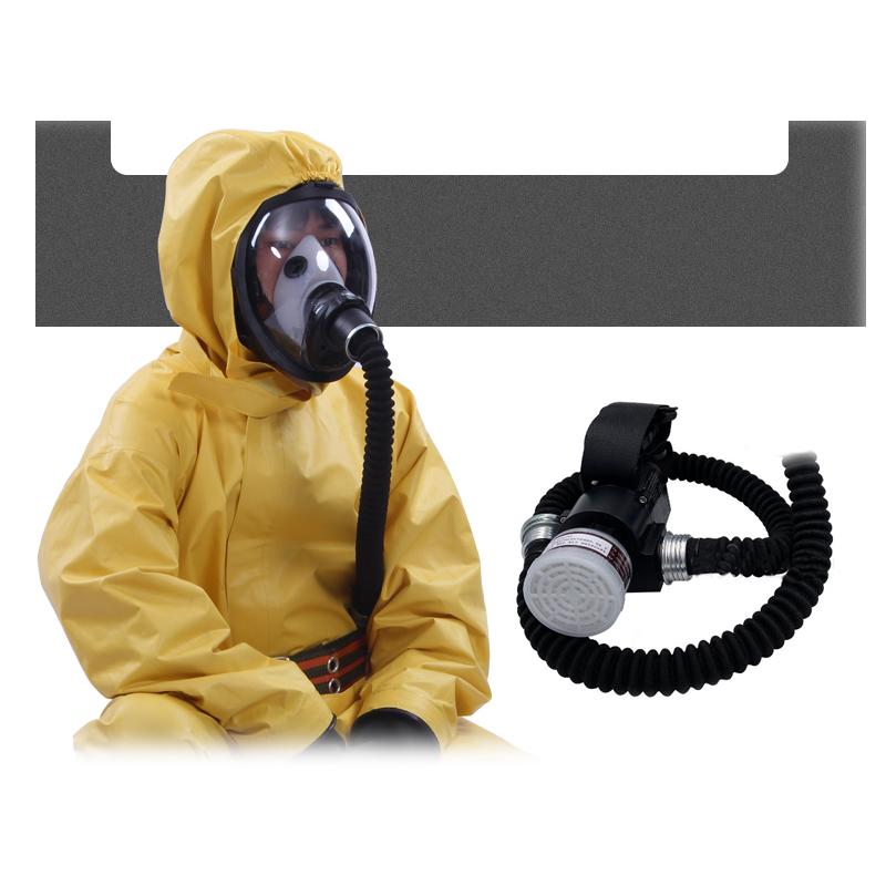 Electric Constant Flow Supplied Air System Respirator Full Face Work Safety Spray Paint Chemical Pesticide Protection