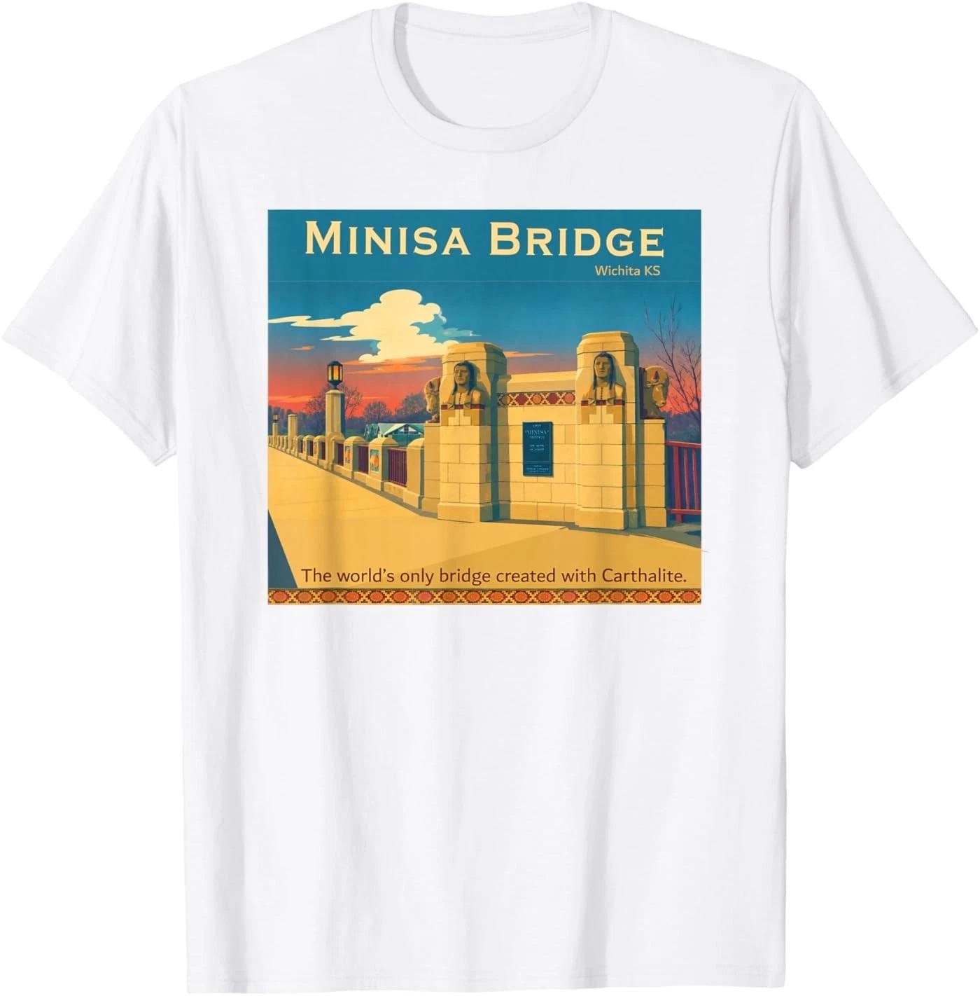 Minisa Bridge, the only one in the World T-Shirt 3XL