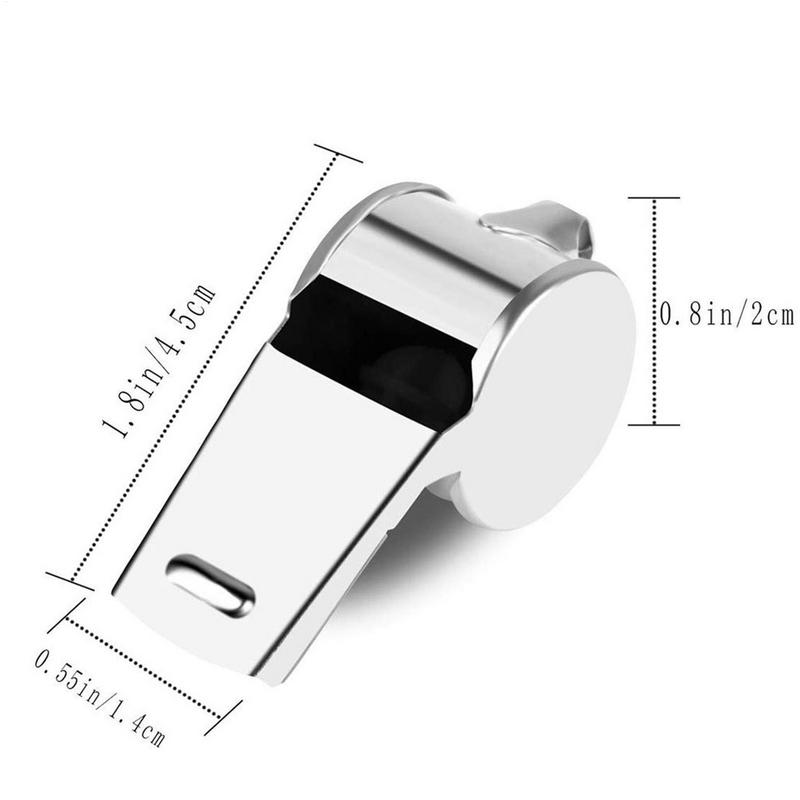 High Quality Sports Whistle Metal Adults Whistle Professional Soccer Basketball Referee Whistle Outdoor Sport