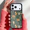 Fox Animal Pattern Phone Case for iPhone 17 16 15 14 13 Pro Max Back Cover for 12 11 Pro Coque