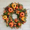 Decoração de casa – Flores e coroas artificiais