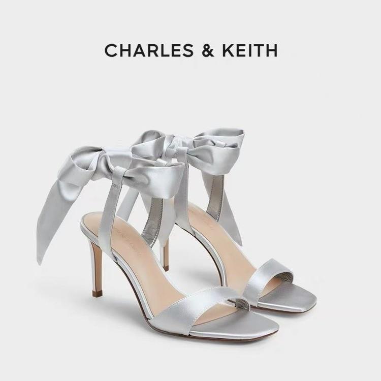 

Летние босоножки на высоком каблуке для девочки 2025 новый темперамент розовый сказочный стиль с юбкой ремешок на одно слово высокий каблук 35 серебряный