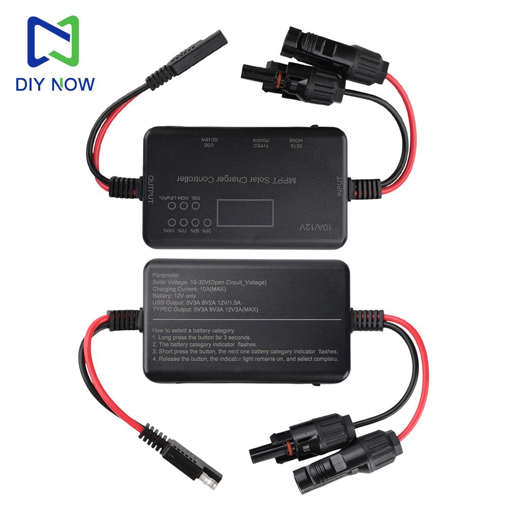 MPPT Solar Controller 12V Battery Dedicated Controller Photovoltaic Controller for Lead-Acid/Gel Batterie/Lithium Iron Phosphate