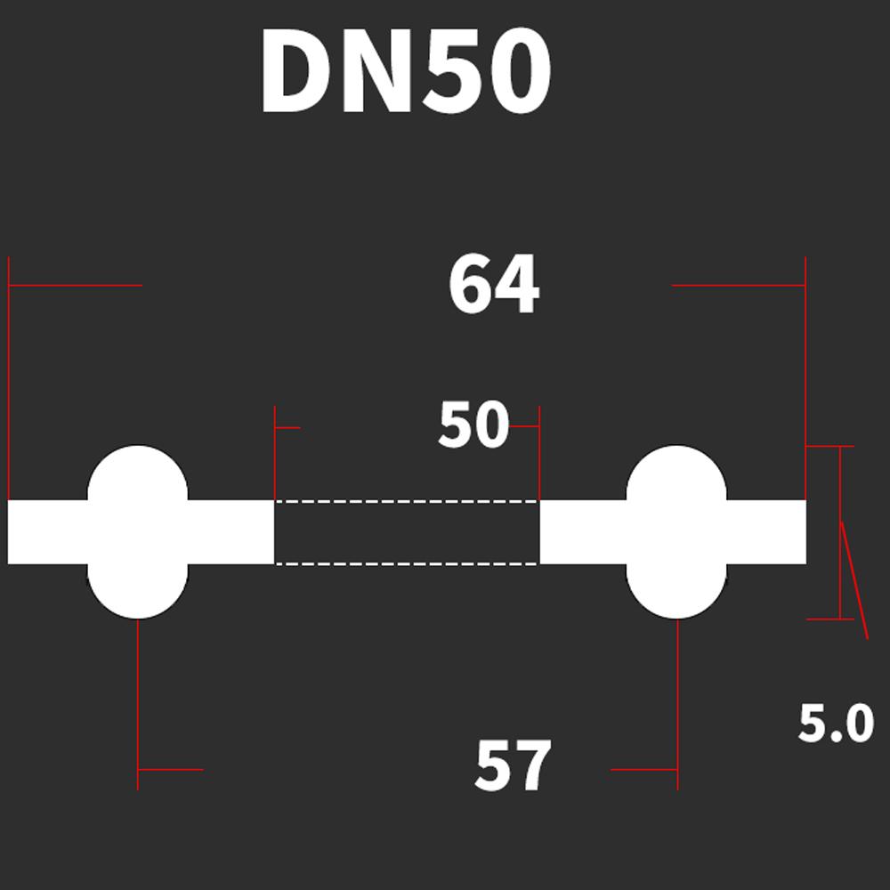 DN10-DN200 DIN Standard 3/4" 1.5" 2" -8" Tri Clamp EPDM Sanitary Seal Gasket Strip Homebrew