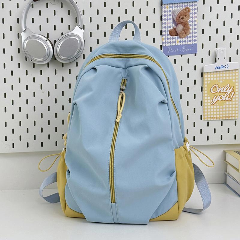Schoolbag, Korean Style Ins, Stylish and Aesthetically Pleasing, Versatile for Middle and High School, Large-capacity Backpack, College Student Casual