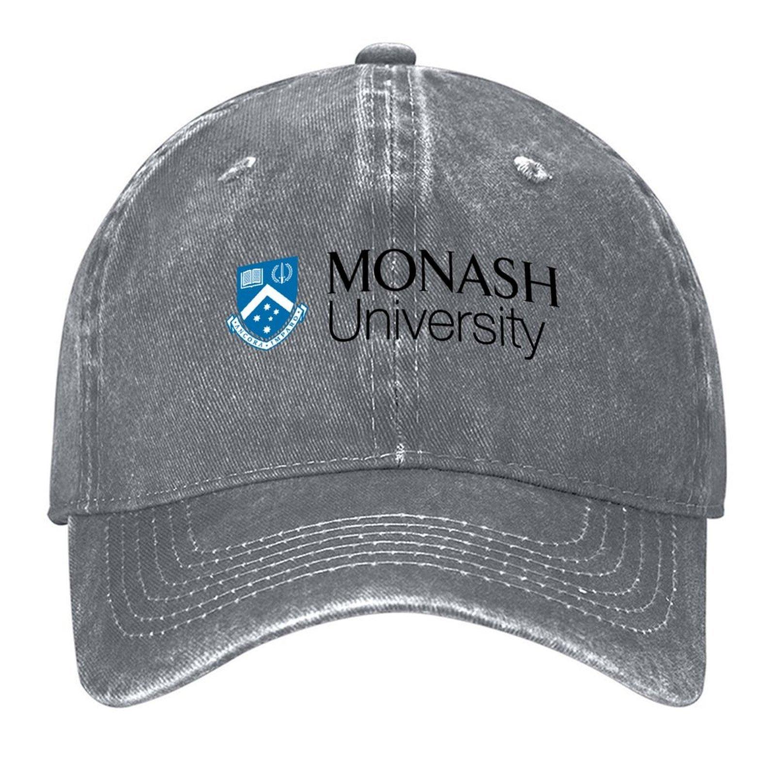 2026 2026 Эмблема Университета Монаша Бейсболка Кепки Для Мужчин Шляпа для Пенной Вечеринки Каска Милая Мужская Женская