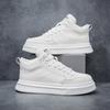 Fashion Autumn Winter Casual High-top Board Shoes for Men Fashion Soft-soled Cow Leather Men's Sneakers Designer Platform Sports Shoes