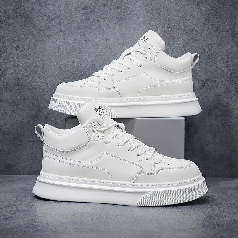 Модные повседневные высокие кроссовки для мужчин на осень-зиму — фото 5