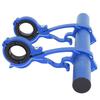 20CM Bike Handlebar Extender Bicycle Aluminum Alloy Handlebar Extension Bracket RackBlue