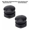 Rear Window Windshield Glass Strut Hardware Kit  Replacement for Honda Civic Hatchback 1992 1995