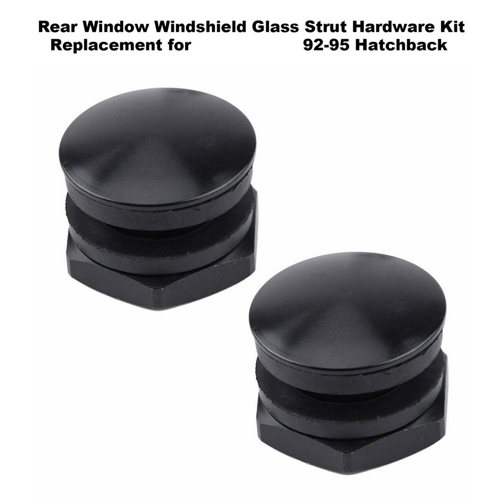 Rear Window Windshield Glass Strut Hardware Kit Replacement for Honda Civic Hatchback 1992 1995