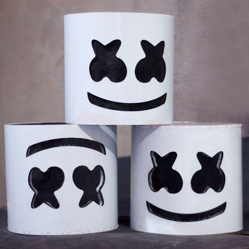 Maschera Marshmello per Halloween Cosplay Festa Accessorio Costume
