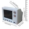 Mini Working TV for Dollhouse, 12TH Scale Miniature Doll Furniture Decor, Miniature TV, Tiny Television Toy Mini TV Furniture