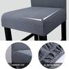 Dustproof Counter Height Bar Stool Cover Jacquard Bar Stool Seat Covers Chair Protectors  Household