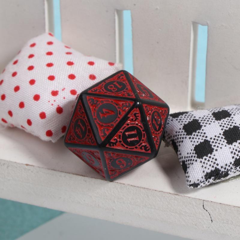 10Pcs 20 Sided Polyhedral Acrylic Table Game Dice D20 Dice for Math Dice Games Acrylic Dices Kit For Party