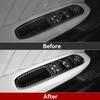 WZLN3 For Alfa Romeo 159 Brera Spider 2004-2011 Soft Carbon Fiber Car Window Lift Button Adjustment Panel Sticker Interior Accessories