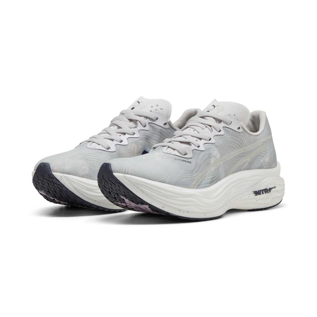 Saysky X Puma Deviate Nitro Elite 3 Cool Light Grey Women Sneakers New-Navy 311057-01