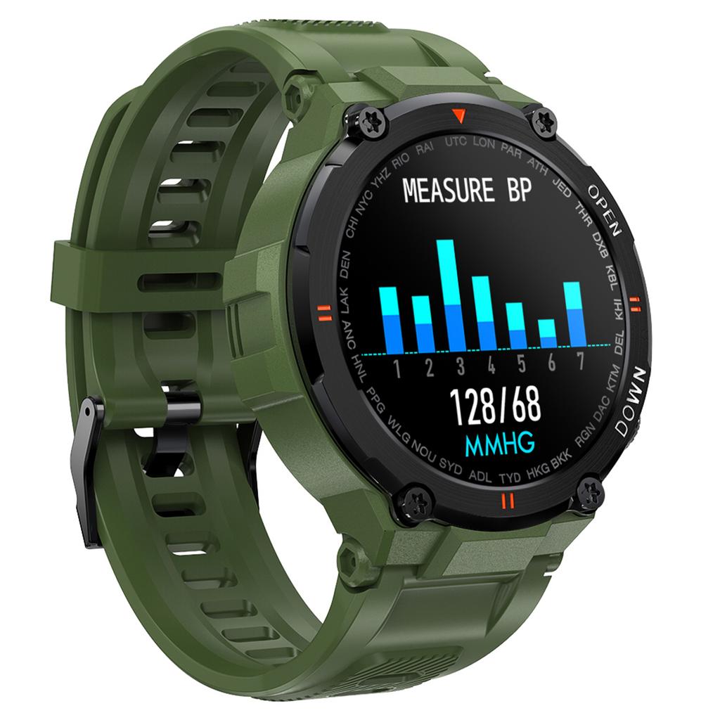 K22 Fitness Bracelet 1.28 Inch IPS Screen Heart Rate Blood Pressure Monitor Bluetooth-compatible Smart Watch