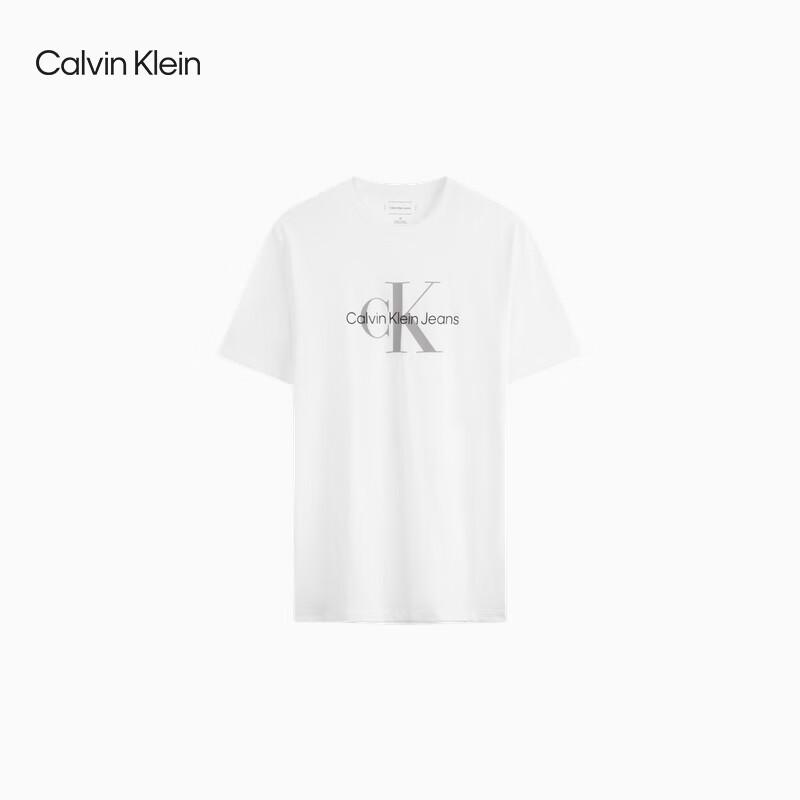 Calvin Klein Jeans Unisex CK Logo Cotton Short Sleeve T-Shirt