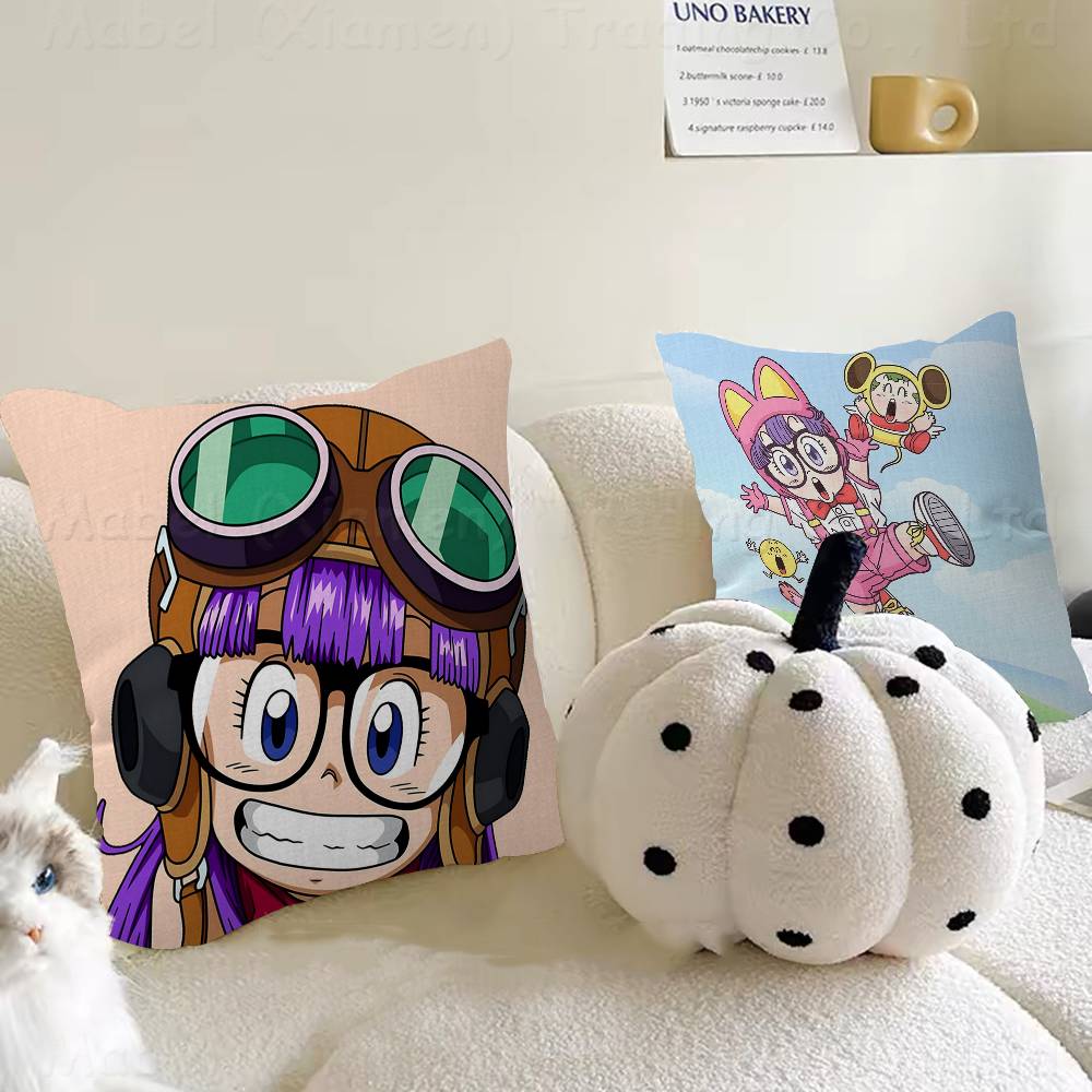 Anime Arale Dr Slumps Cute Pillow Anime Pillow Sofa Bed Head Pillow Cover Cushion Cover Fashion