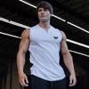 Muscleguys Summer Trend Slim Solid Sports Sleeveless T-shirt Men's Korean Version of The Social Youth Bottoming Breathable Top Fitness Vest