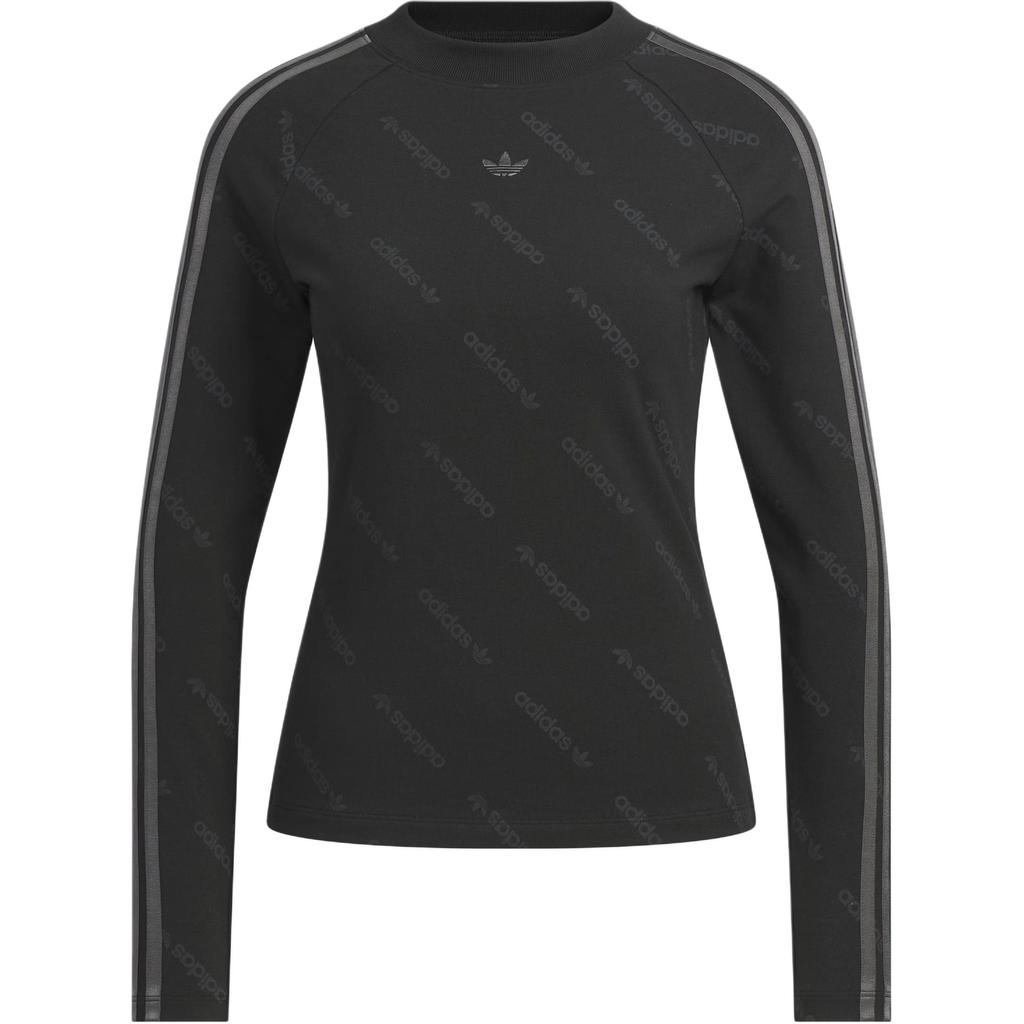 Adidas Originals Tight Fitting Long Sleeve Raglan T-Shirt Women Tops KS6109