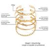 Stackable Bracelets Fashion Jewelry Women's Classic Multi-layer Heart Knot Chain Design A Gift For Holidays Suitable For Daily Wear  Accessories