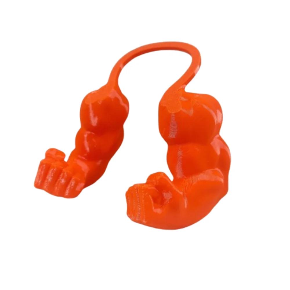 Funny Cat Muscle Arm Collar 3D Printed Cosplay Pet Neck Hanging Props Kitten Costume Dog Toys Party Halloween Accessories Things