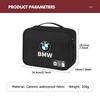 Large Capacity USB Gadget Cable Bag Hard Disk Charger Organizer For BMW E46 E90 E60 F10 E39 F30 E36 E87 E90 E30 E53 F31 E92